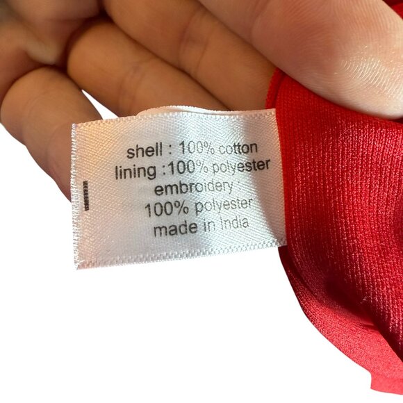 Lane Bryant Red Embroidered Romper – Plus Size 18 - Picture 9 of 13